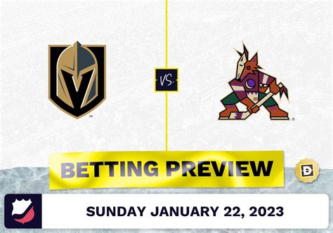 knights vs coyotes prediction